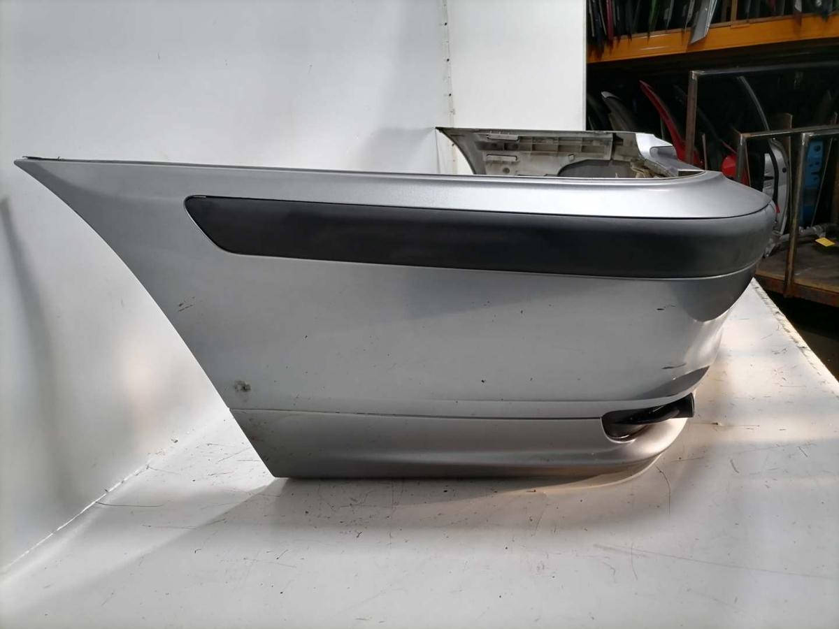 BMW 3er E46 Bj.2004 original Sto&szlig;stange Stossf&auml;nger hinten Kombi Facelift Silbergrau A08